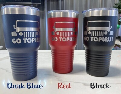 Tumbler 30 oz. Go Topless