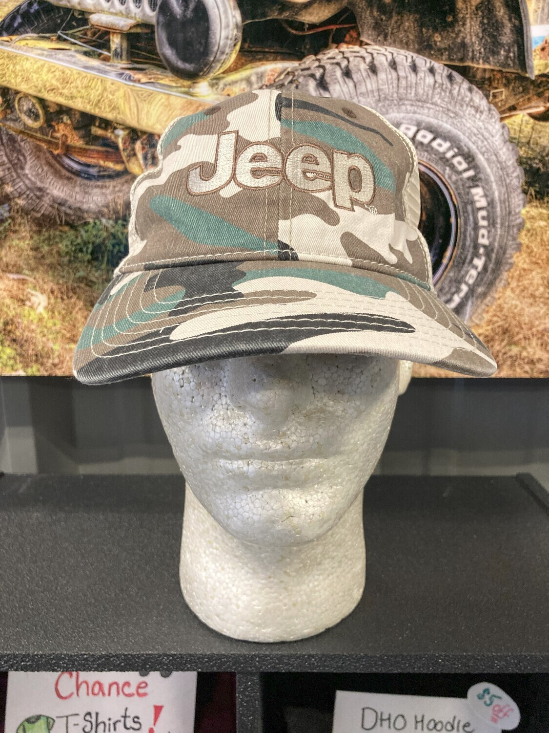 DSC Jeep Hat - Jeep Camo