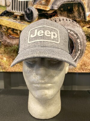 DSC Jeep Hat - Rectangle Heather Navy