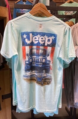 Jeep T-Shirt - USA Beach Rider