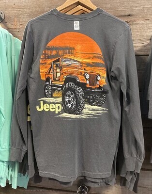 Jeep Long Sleeve Shirt - Renegade Beach 