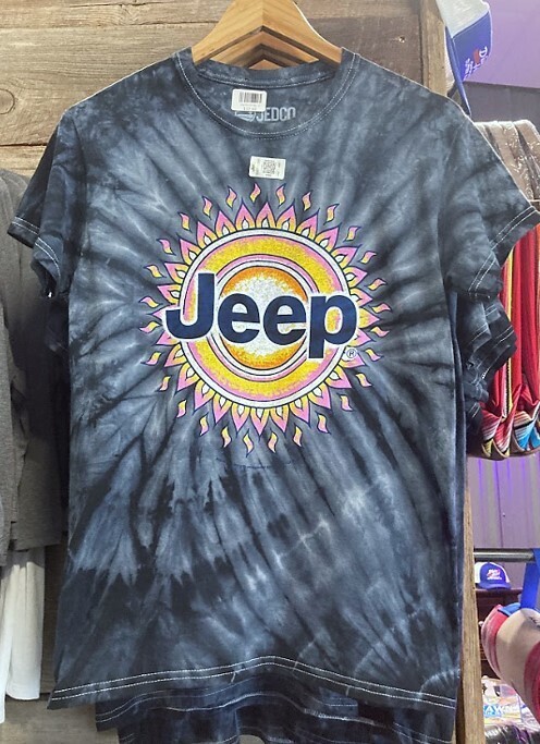 Jeep T-Shirt - Sun Tie Dye