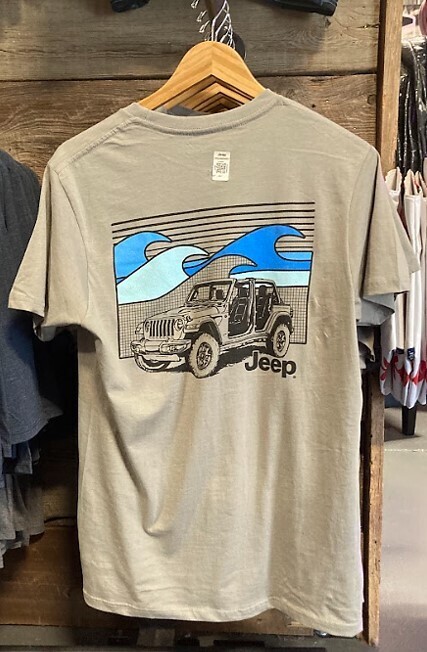 Jeep T-Shirt - Line Storm