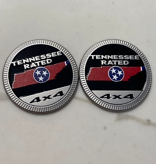 Jeep Badge - Tennessee Rated