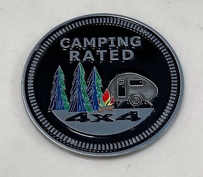 Jeep Badge - Camping Rated