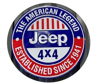 Jeep Sign - Jeep the American Legend