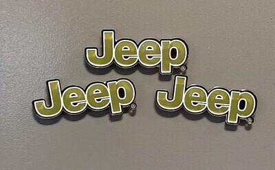 Magnet - Jeep Text Logo