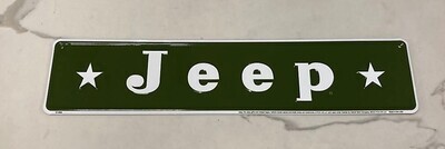 Jeep Sign - Jeep Vintage Stars