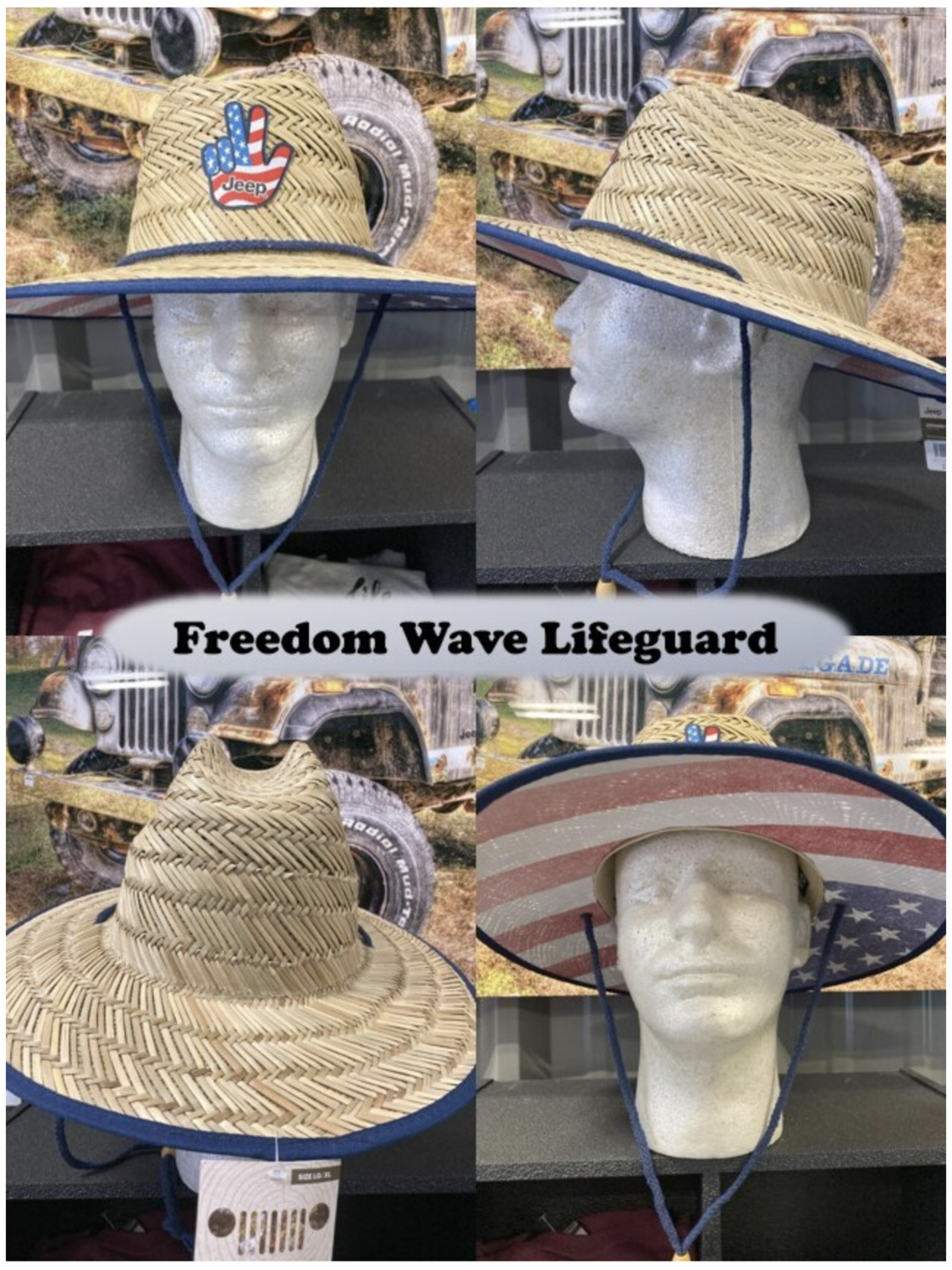 JC Jeep Hat - Freedom Wave Lifeguard
