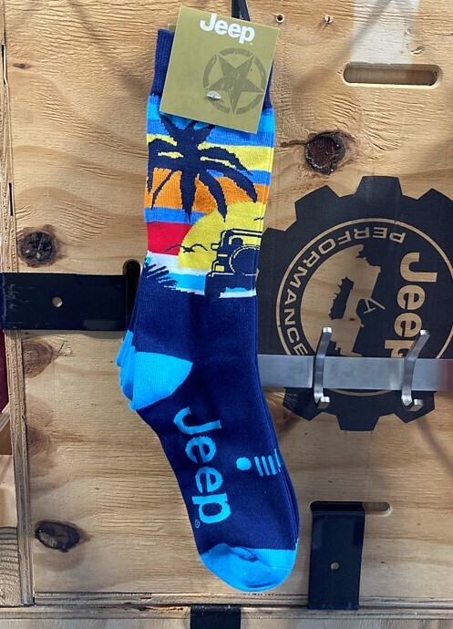 Jeep Socks - Dress - Beach Sunset