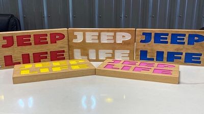 Wood Plaque - Jeep Life