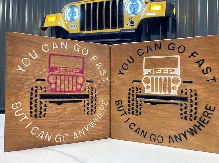 Wood Plaque - You Can Go Fast