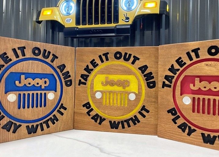 Wood Plaque - Take It Out &amp; Play With It