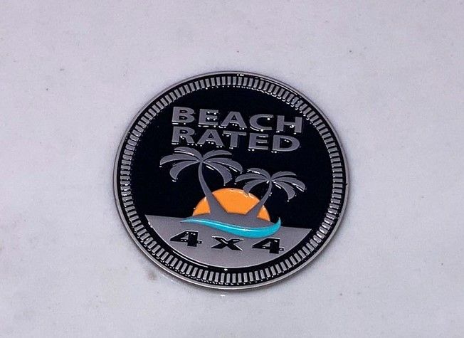 Jeep Badge - Beach Rated