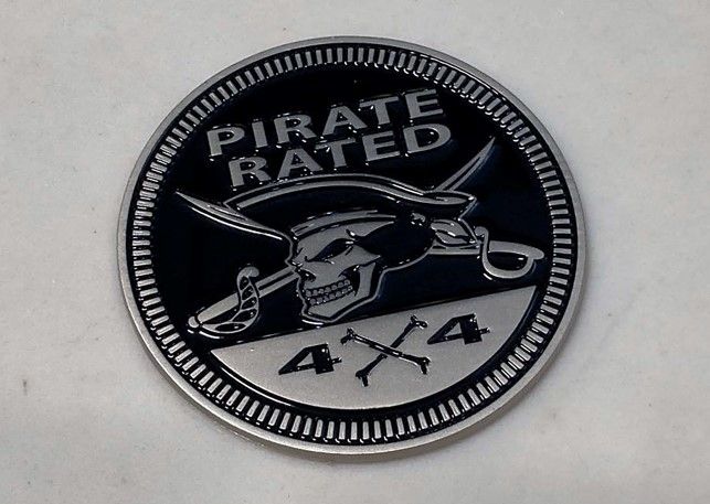Jeep Badge - Pirate Rated