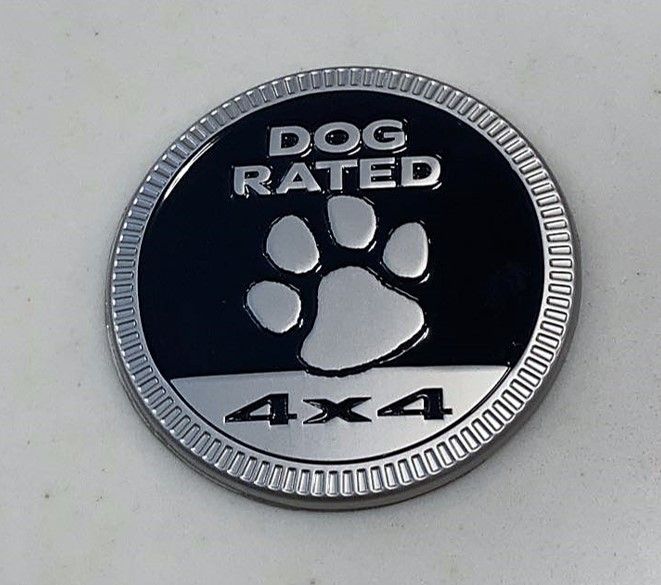 Jeep Badge - Dog Rated