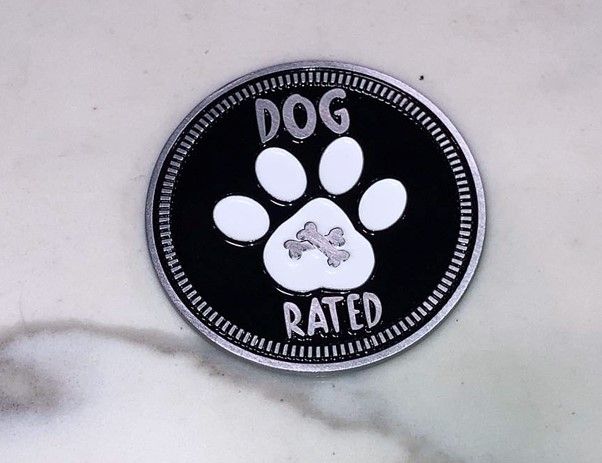Jeep Badge - Dog Rated 2D