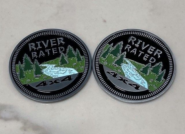 Jeep Badge - River Rated