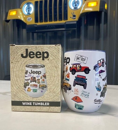 Jeep Adventure Wine Tumbler