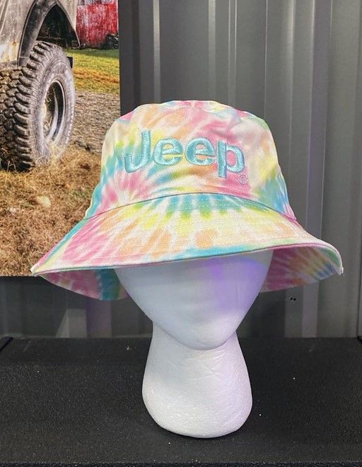 JC Jeep Hat - Jeep Tie Dye Bucket