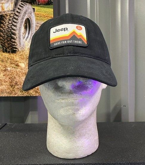 DSC Jeep Hat - Have Fun Out There Black