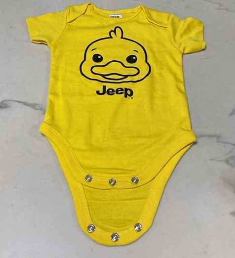 Jeep Duck Baby Onesie
