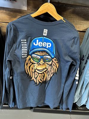 Jeep Long Sleeve Shirt - Nature Squatch