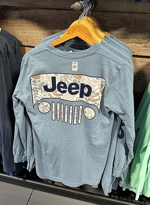 Jeep Long Sleeve Shirt - Grille Easter Egg