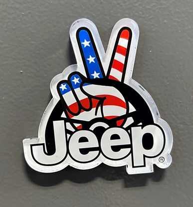Magnet - Jeep Wave USA