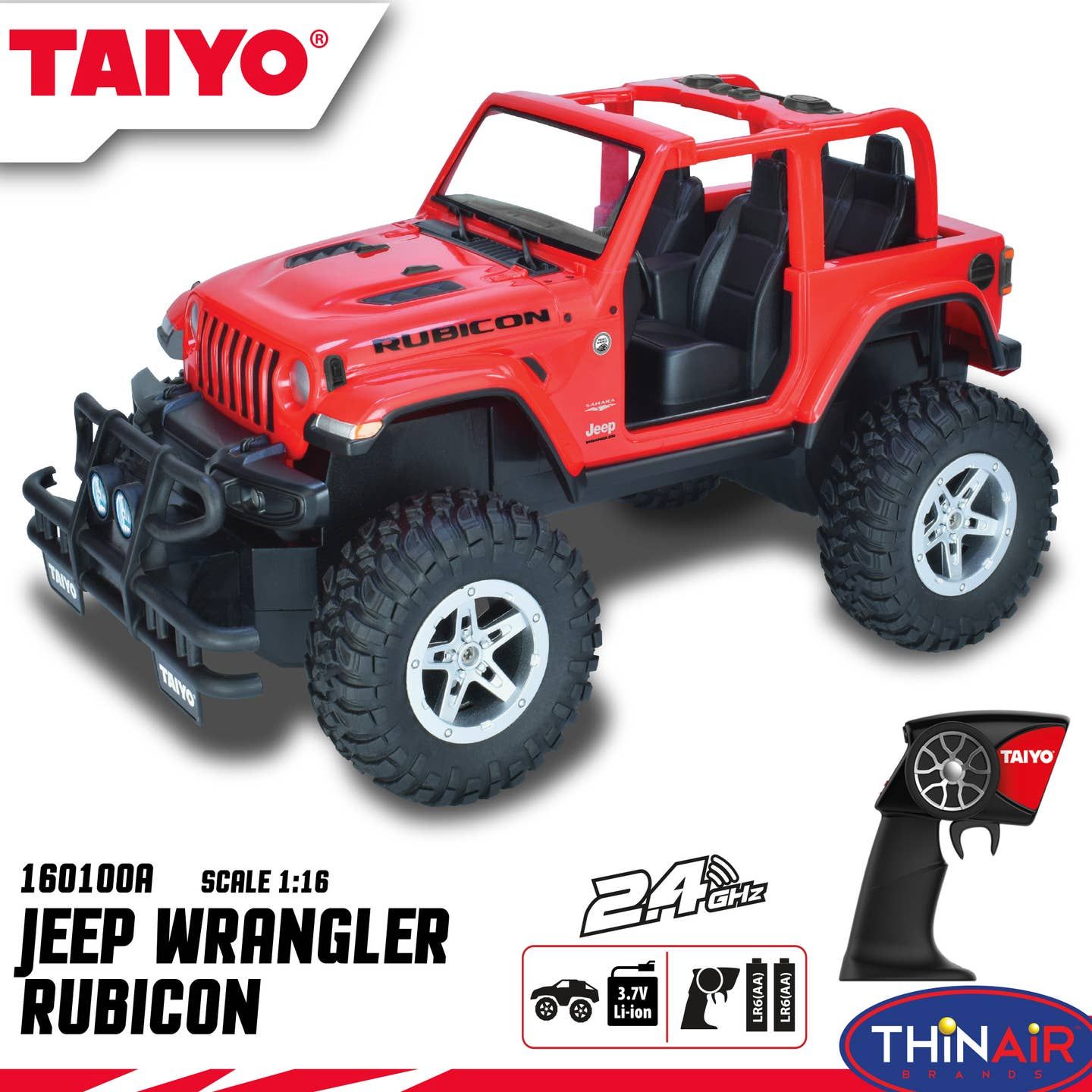 Jeep Wrangler Rubicon JL Remote Control RC Car