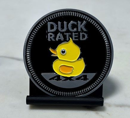 Jeep Badge - Duck Rated