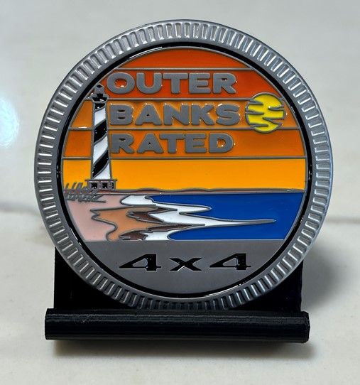 Jeep Badge - OBX Rated Lighthouse