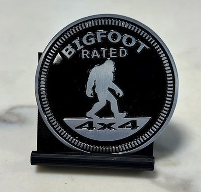 Jeep Badge - Bigfoot Rated