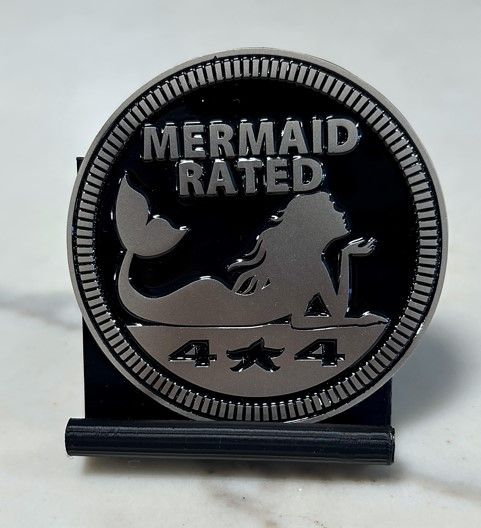 Jeep Badge - Mermaid Rated