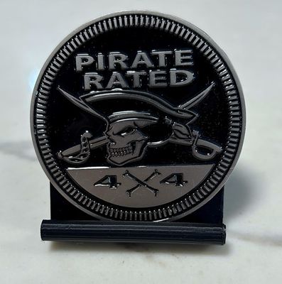 Jeep Badge - Pirate Rated