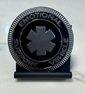 Jeep Badge - Emotional Support Vehicle