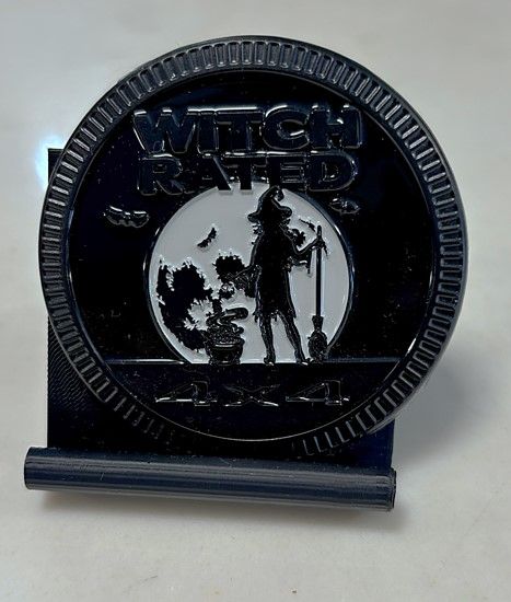 Jeep Badge - Witch Rated - Black Cauldron
