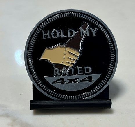 Jeep Badge - Hold My Beer