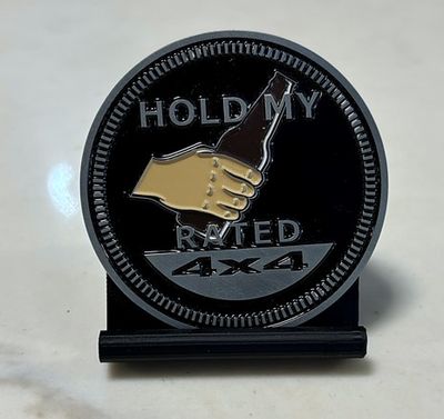 Jeep Badge - Hold My Beer