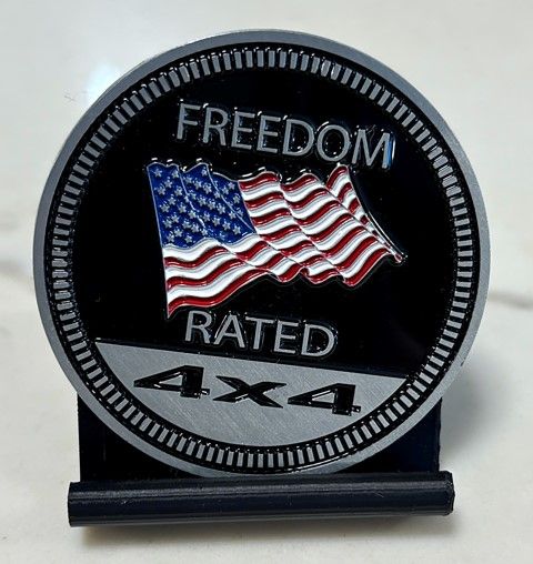 Jeep Badge - Freedom Rated