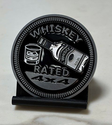Jeep Badge - Whiskey Rated