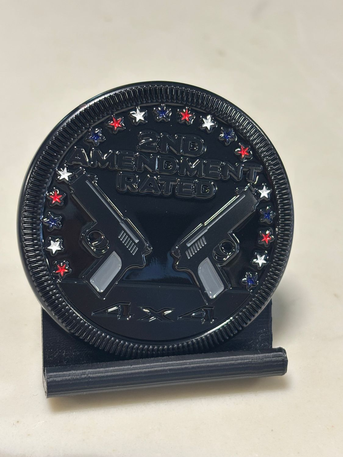 Jeep Badge - 2nd Amendment Blackout