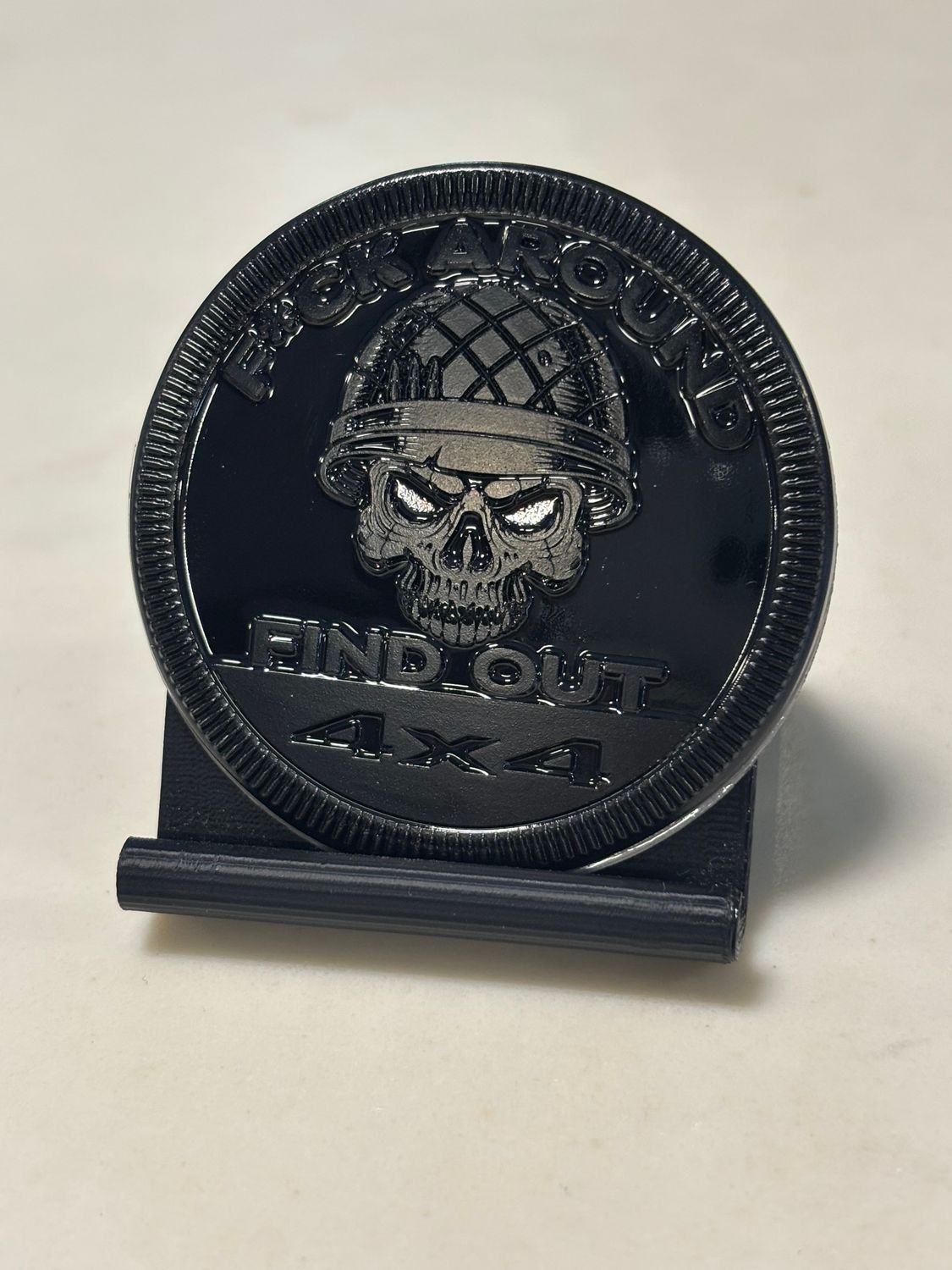 Jeep Badge - FAFO Black