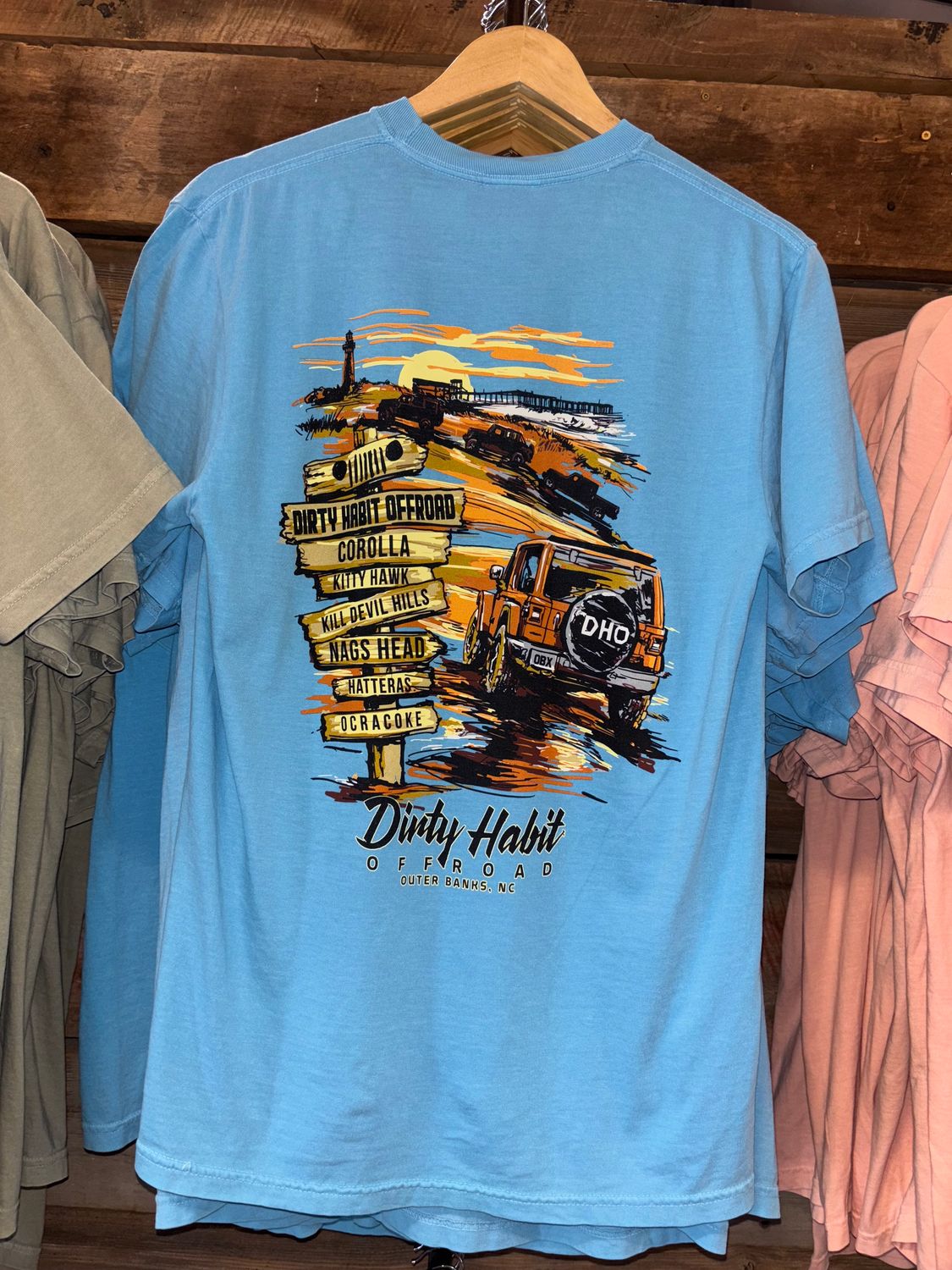DHO Beach T-Shirt Sapphire