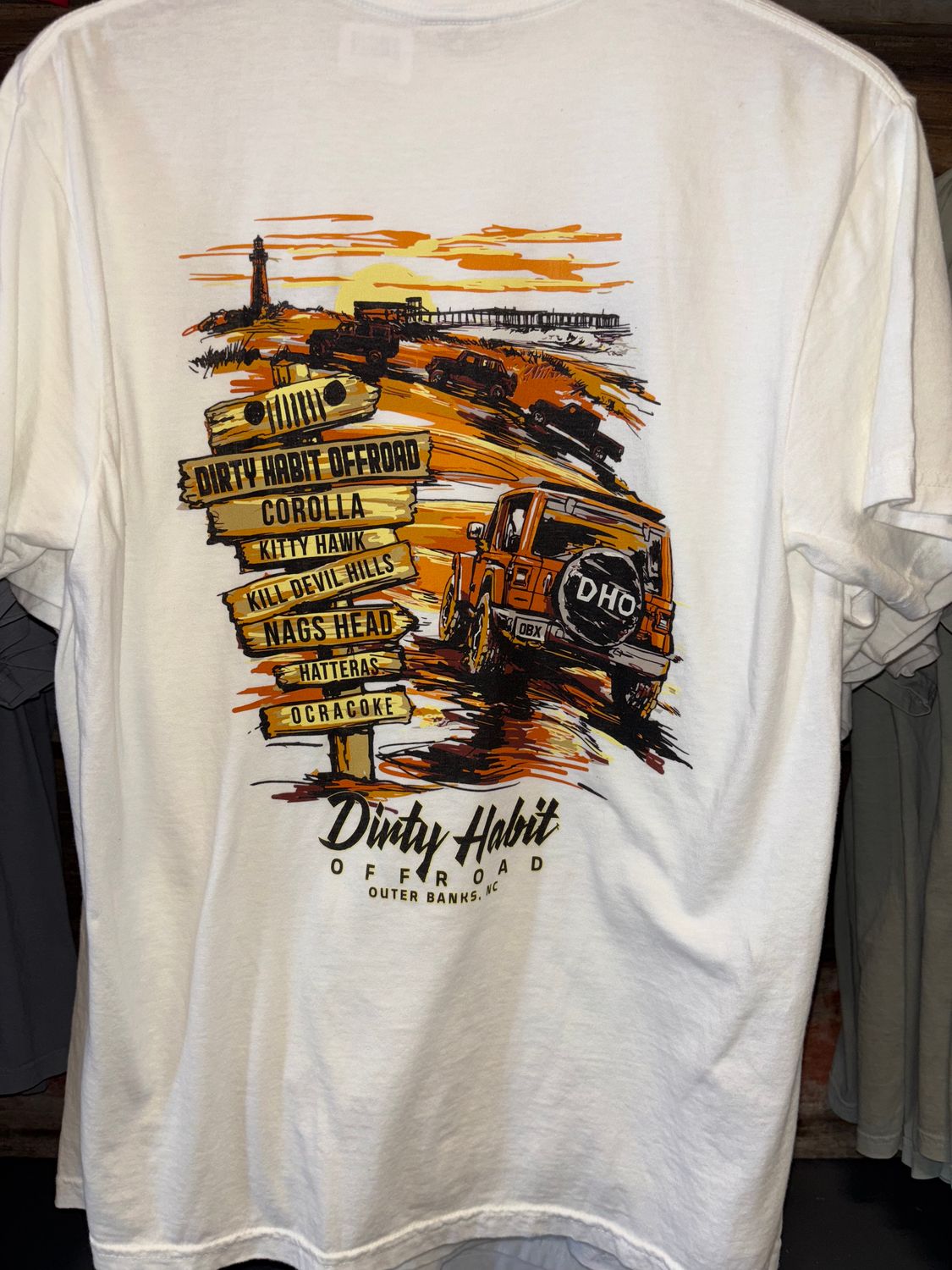 DHO Beach T-Shirt White