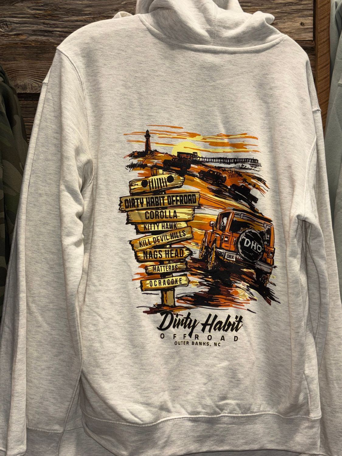 DHO Beach Hoodie - Oatmeal