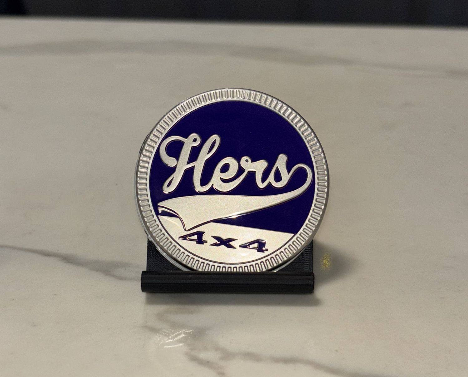 Jeep Badge - HERS Purple