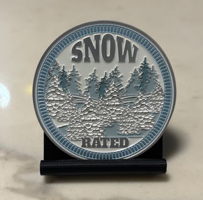 Jeep Badge - Winter Snow Rated 2