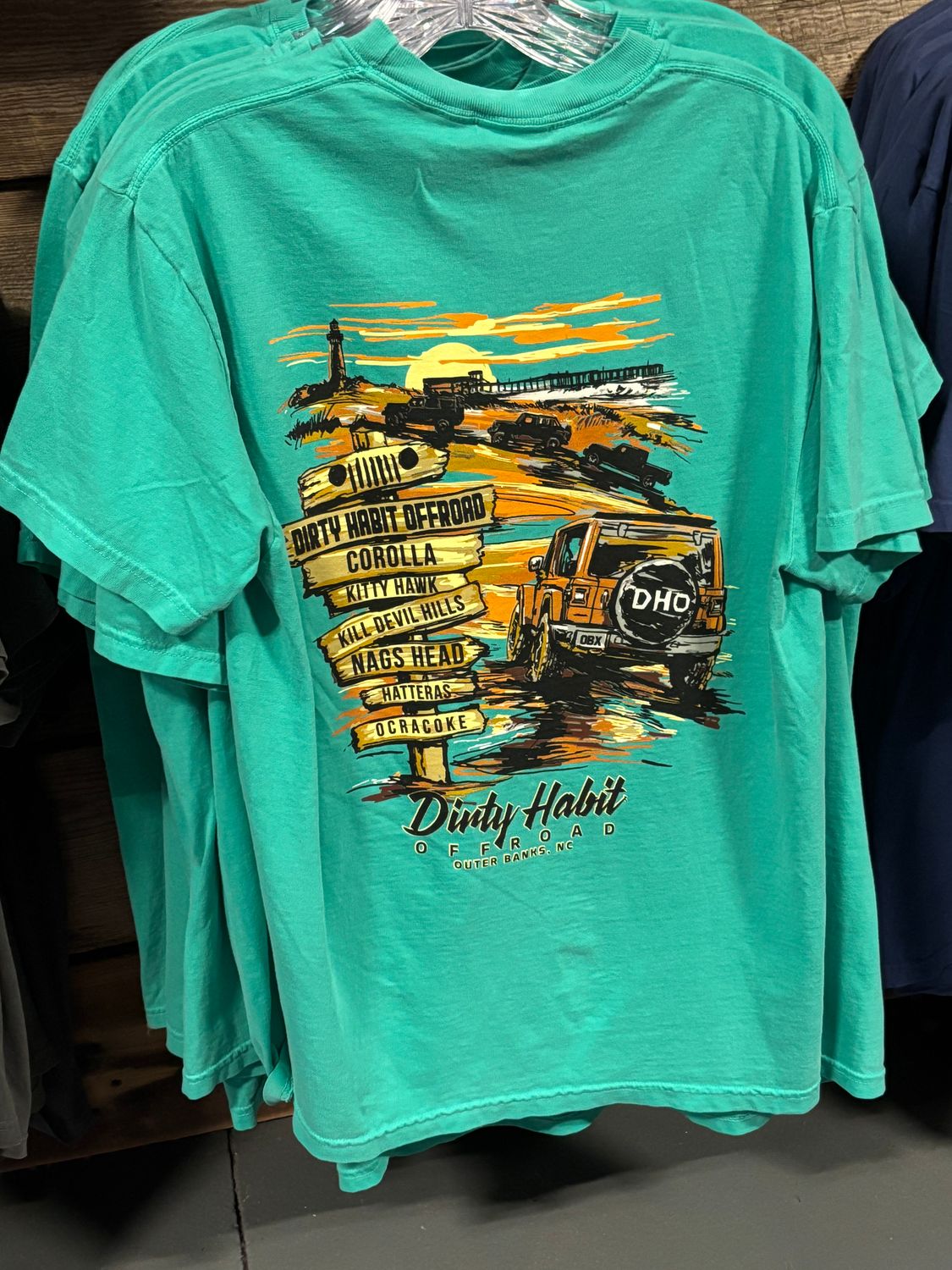 DHO Beach T-Shirt Island Green
