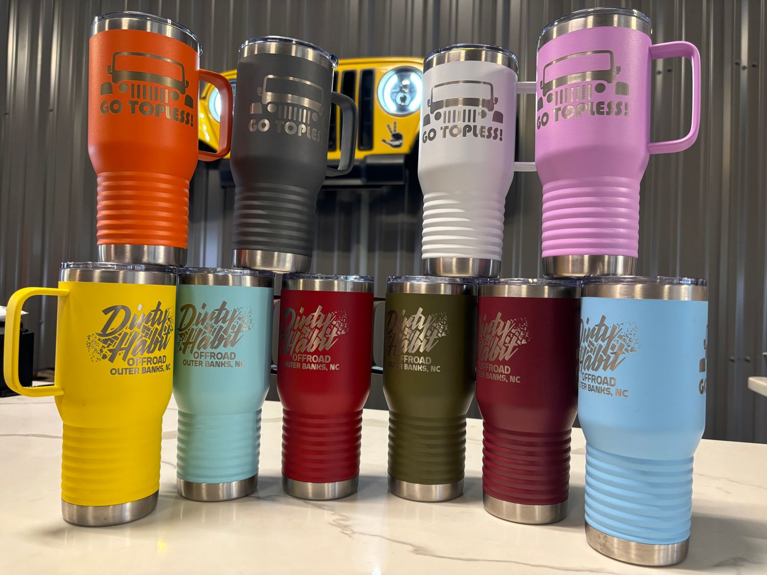 DHO 20oz Handle Tumbler